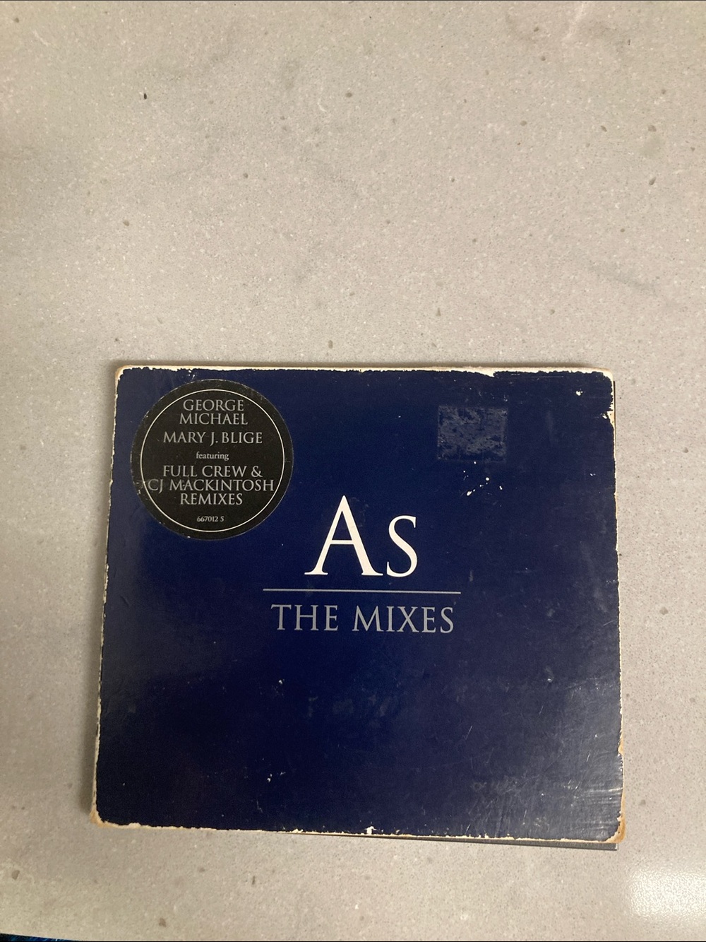 George Michael & Mary J Blige - As (The Mixes) 1999 Epic CD